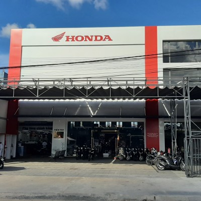 Mái Xếp Cửa Hàng Honda Tiến Thu - Thị Trấn Hà Lam - Quảng Nam